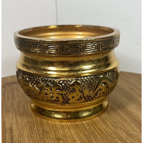 Feng Shui Copper Incense Burner - Picture 1 of 7